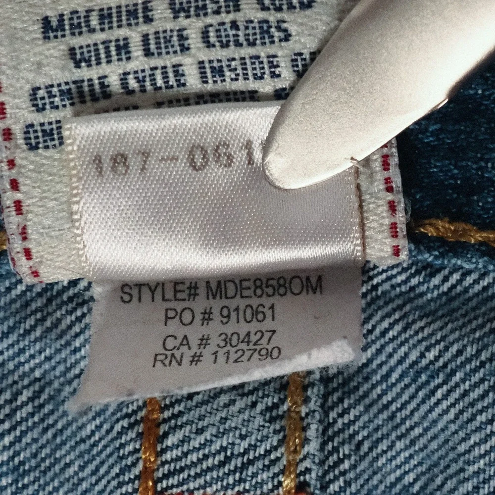 True Religion Mens Jeans  Blue Bootcut Size 36 RN#112790